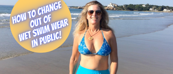 How to change out of wet swim wear